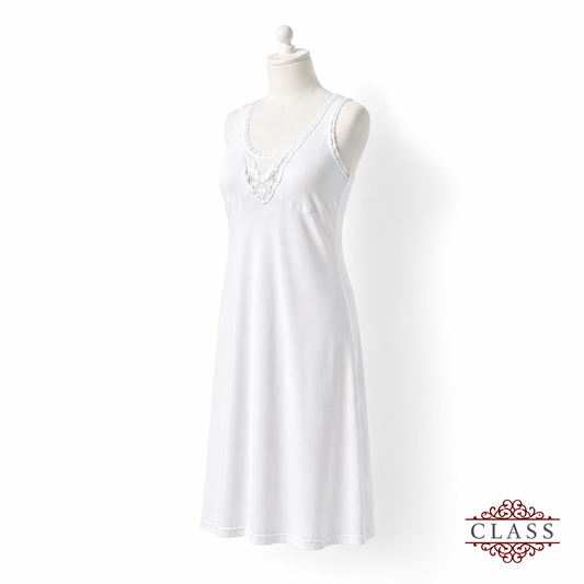 فانيلا نسائي طويل مكسي (شلحة) قطن 100% | Women’s Maxi Cotton Slip