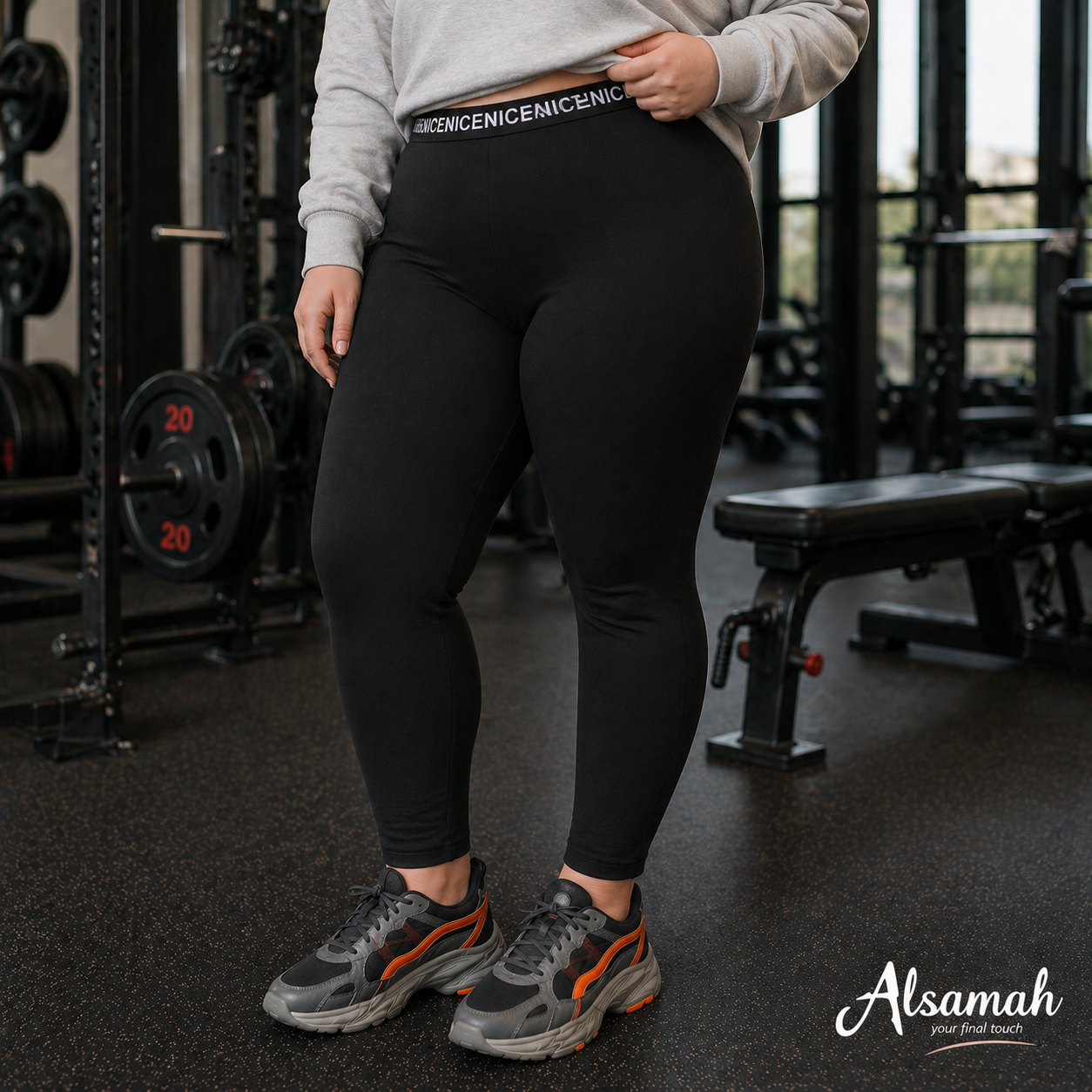 فيزون نسائي بيغ سايز من السماح | Alsamah Women’s Big Size Leggings