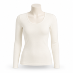 608 | بلوزة كم  كوزا سيمليس فري سايز – koza Women Seamless Free Size Body
