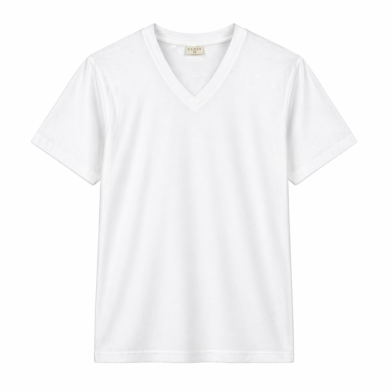 تيشيرت رجالي قطني قبة V كلاسيك – CLASS Cotton V-Neck T-Shirt