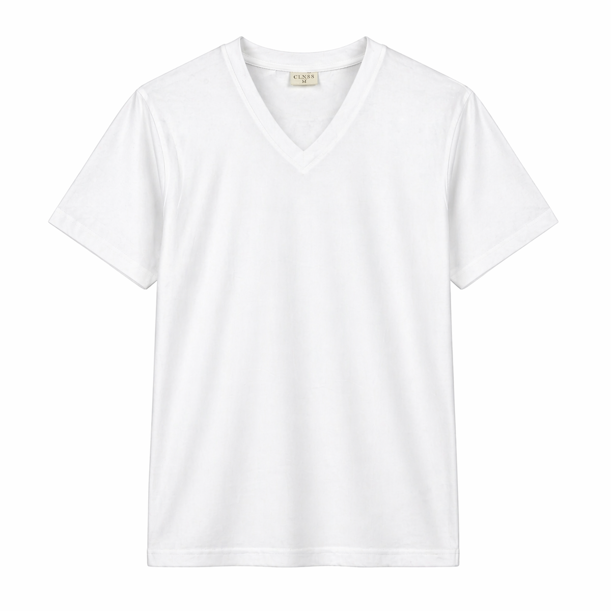 تيشيرت رجالي قطني قبة V كلاسيك – CLASS Cotton V-Neck T-Shirt
