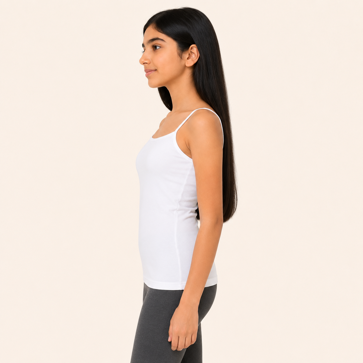 بروتيل بناتي أبيض – تولين 1421 | Toulin Girls Camisole 1421